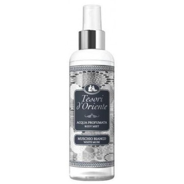 TESORI D'ORIENTE ACQUA PROFUMATA MUSCHIO BIANCO parfumuota kūno dulksna 200 ml